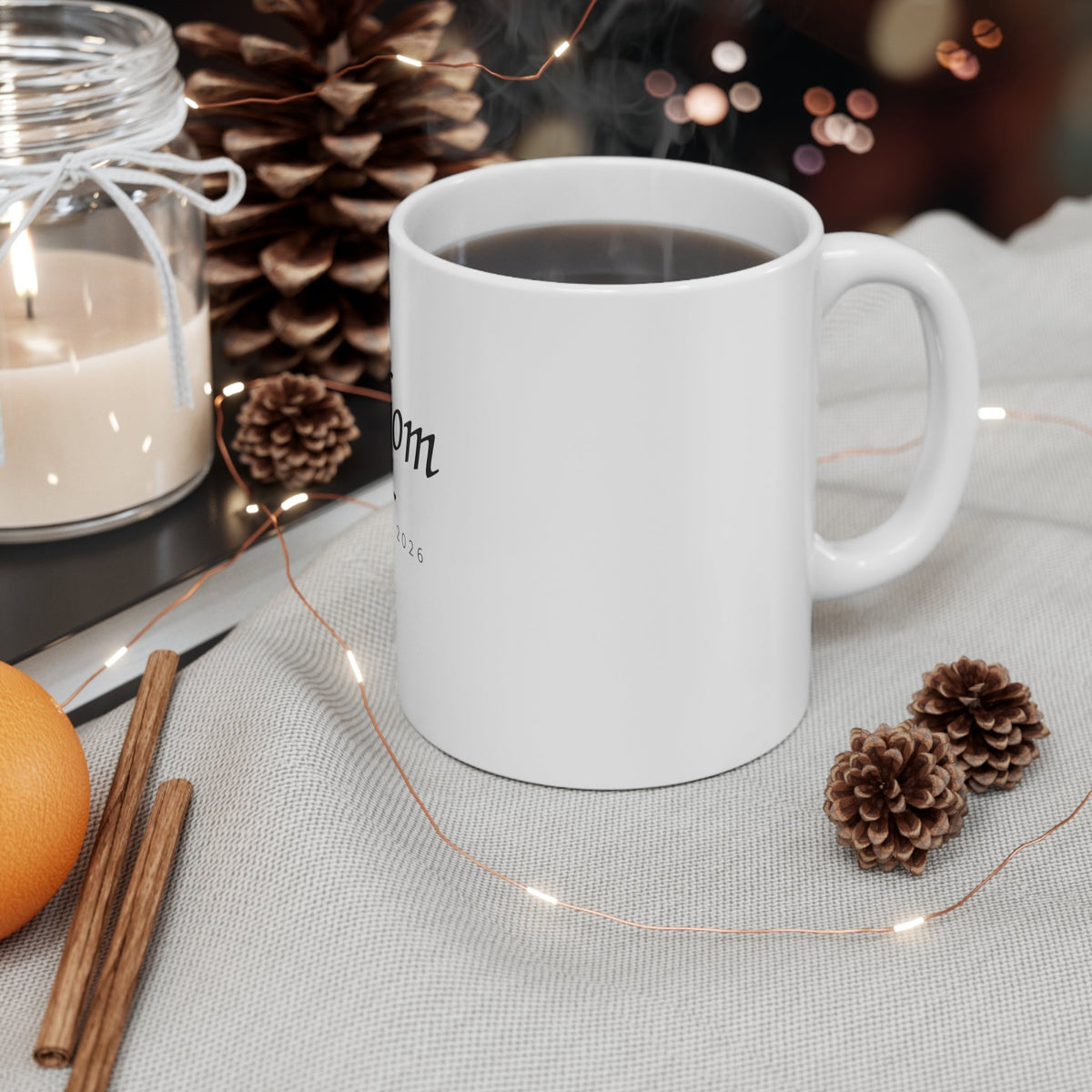 Mom EST Ceramic Mug 11oz