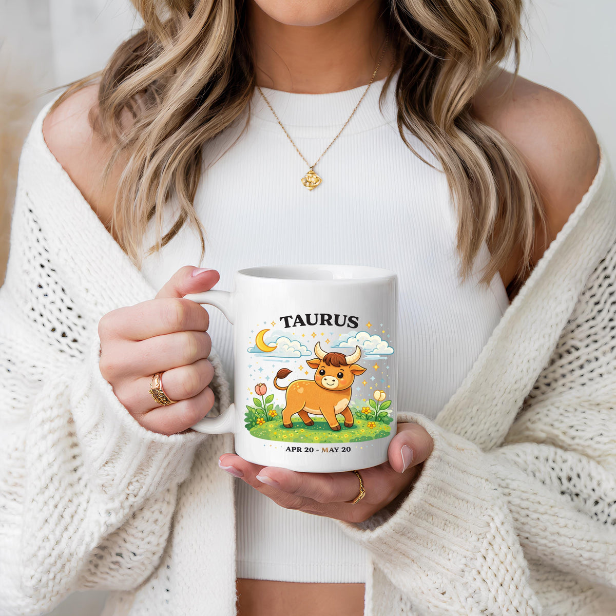 Taurus Zodiac Coffee Mug: Bull Astrology Gift