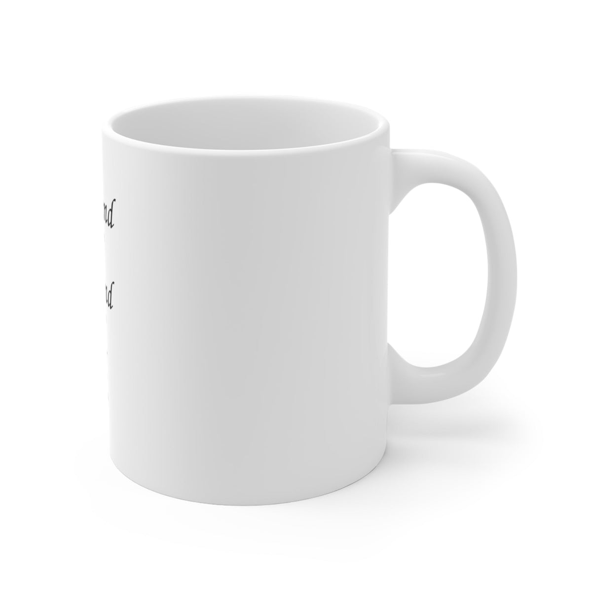 Family Title Stack Ceramic Mug 11oz