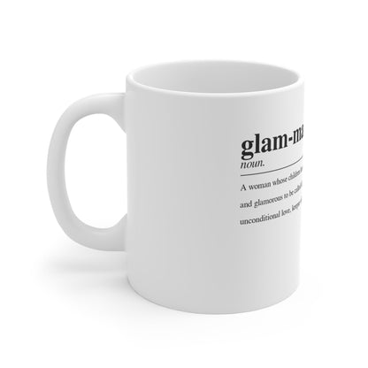 Glam Ma Dictionary Definition Ceramic Mug 11oz