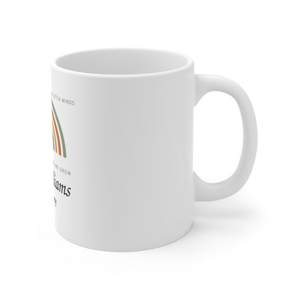 Teacher Rainbow Personalized Mug – Custom Name Coffee Cup