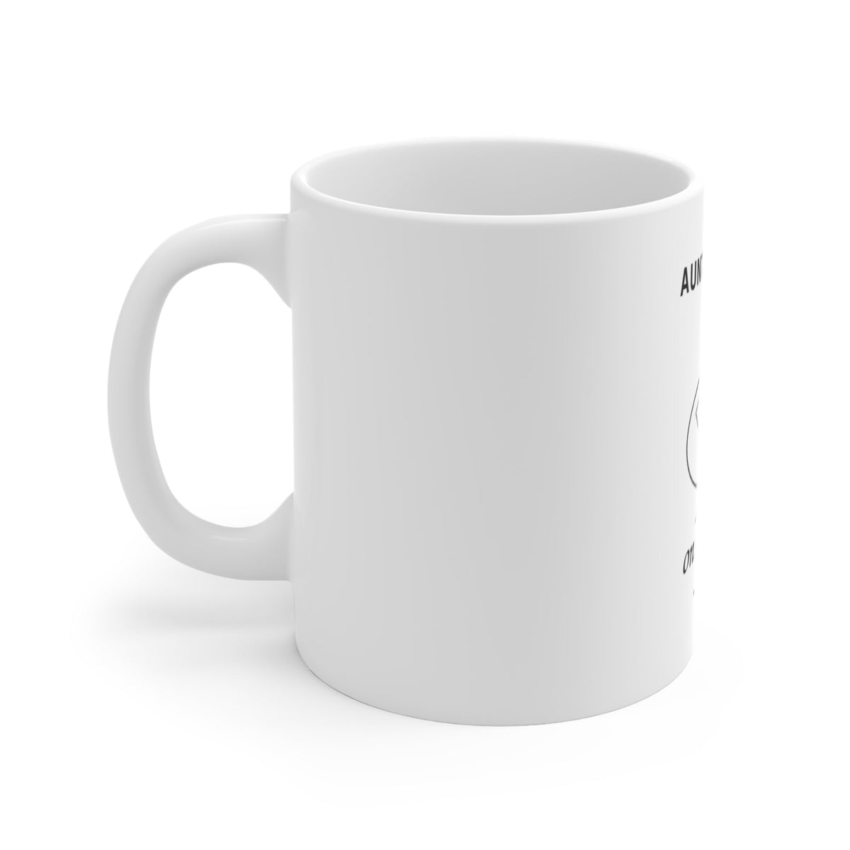 Auntie Goose On The Loose Personalized Mug – Custom Name Coffee Cup