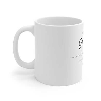 First Time Grandma EST Ceramic Mug 11oz