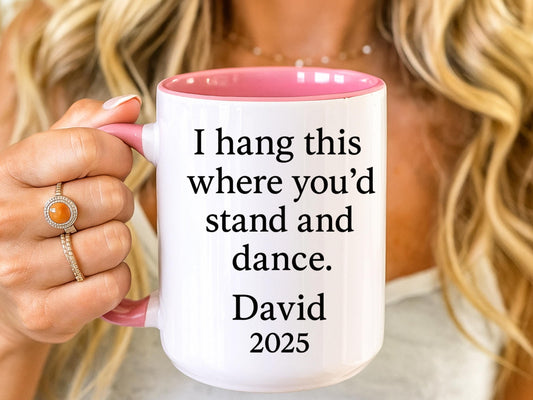 Personalized Memorial Mug, Custom Name Year Remembrance Gift, Ceramic Coffee Cup